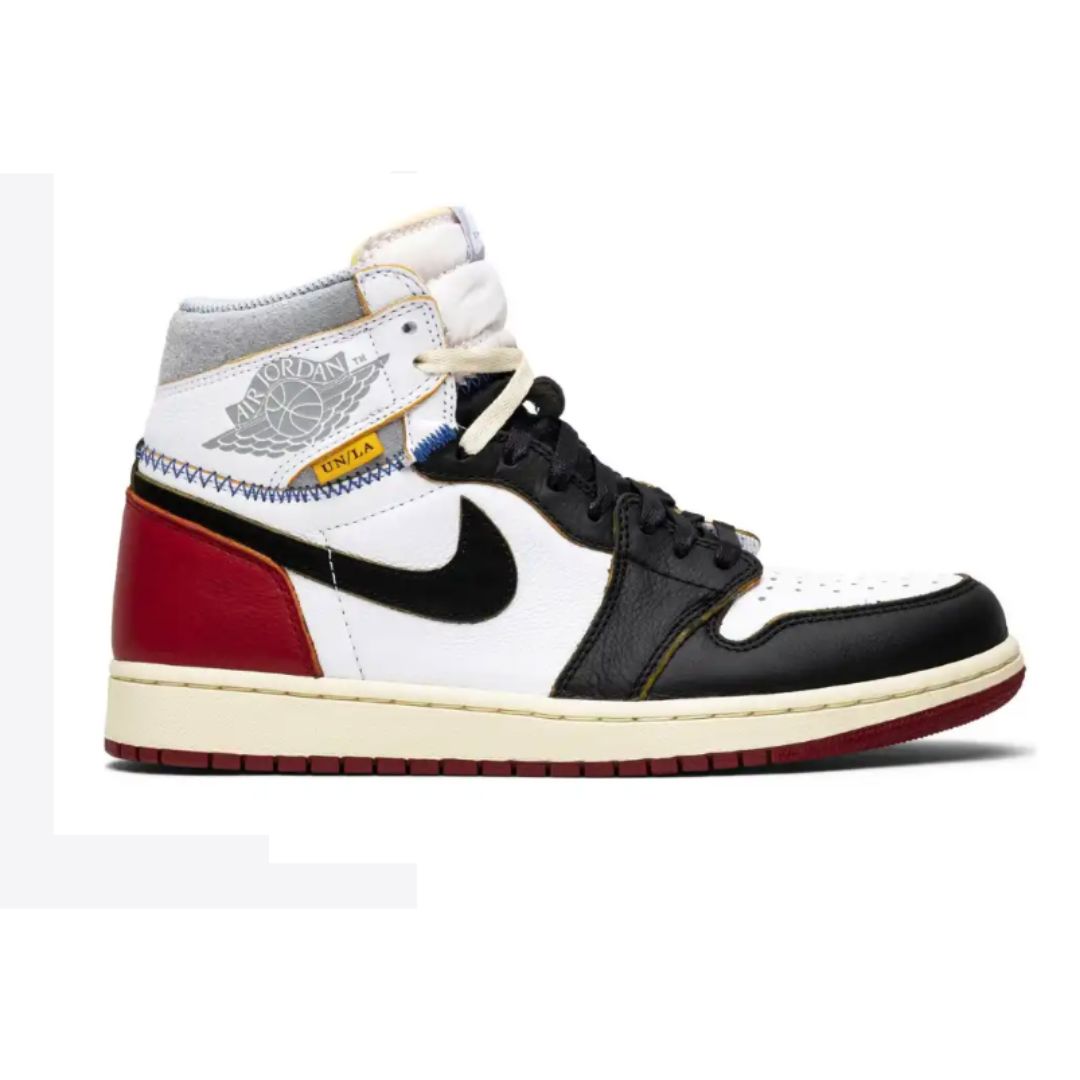 Jordan 1 Retro High Union Los Angeles Schwarze Zehenpartie
