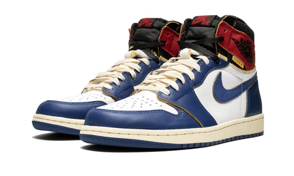 Jordan 1 Retro High Union Los Angeles Blaue Zehenpartie
