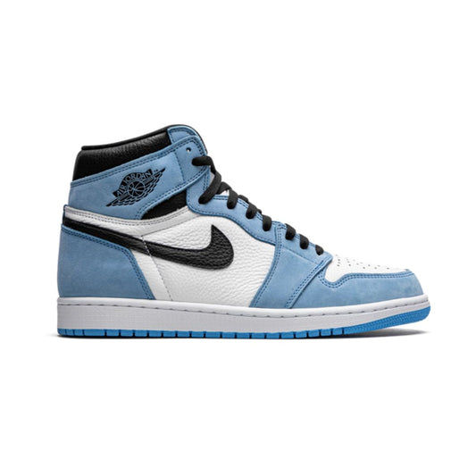 Jordan 1 Retro High Blanco Azul Universitario Negro