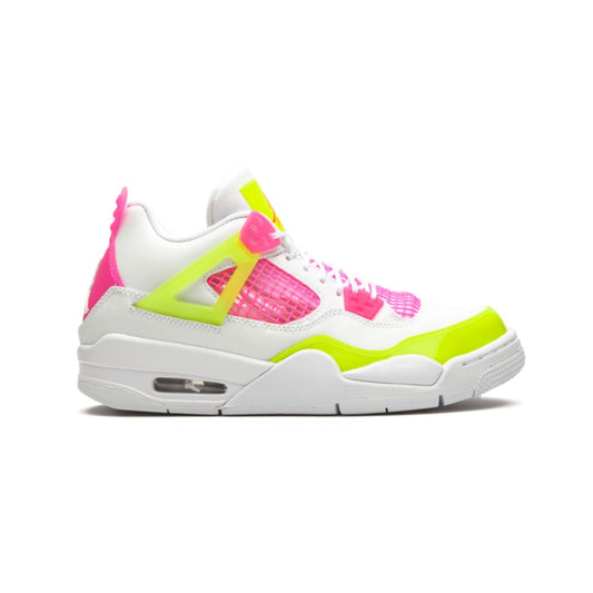 Jordan 4 Retro Weiß Zitronenpink 