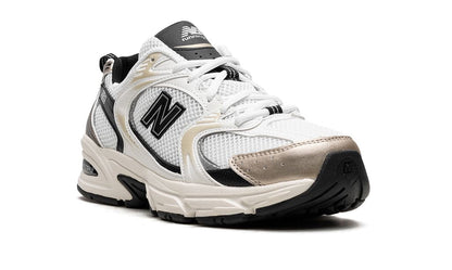 New Balance 530 Blanco Dorado Negro 