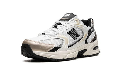 New Balance 530 Blanco Dorado Negro 