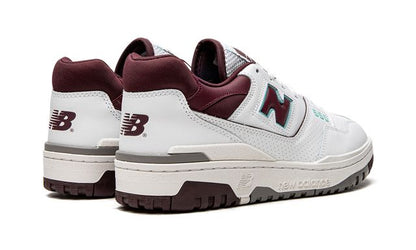 New Balance 550 Borgoña Cian