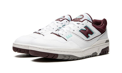 New Balance 550 Borgoña Cian