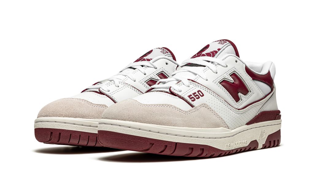 New Balance 550 Meersalz-Burgund
