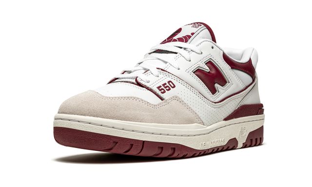 New Balance 550 Meersalz-Burgund