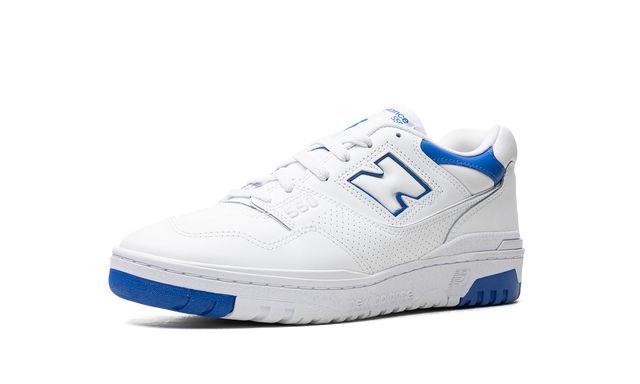 New Balance 550 Blanco Azul Cobalto