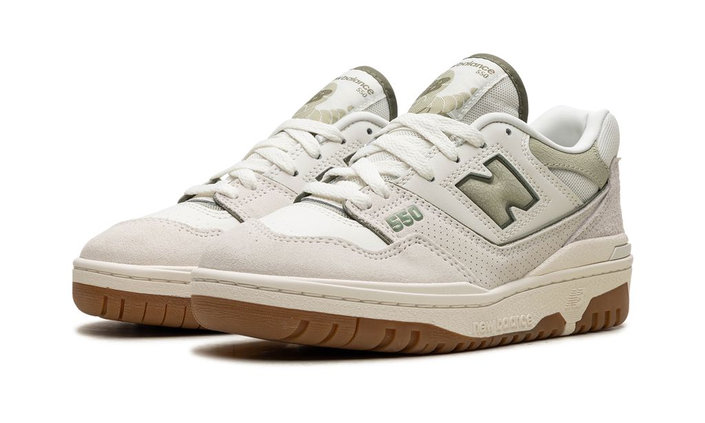 New Balance 550 Blanco Gris