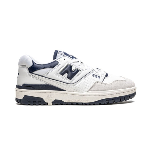 New Balance 550 Blanco Azul Marino