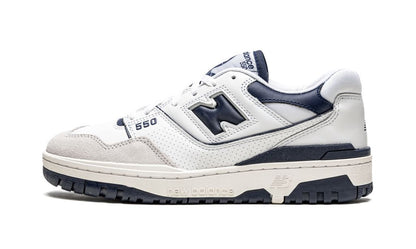 New Balance 550 Blanco Azul Marino