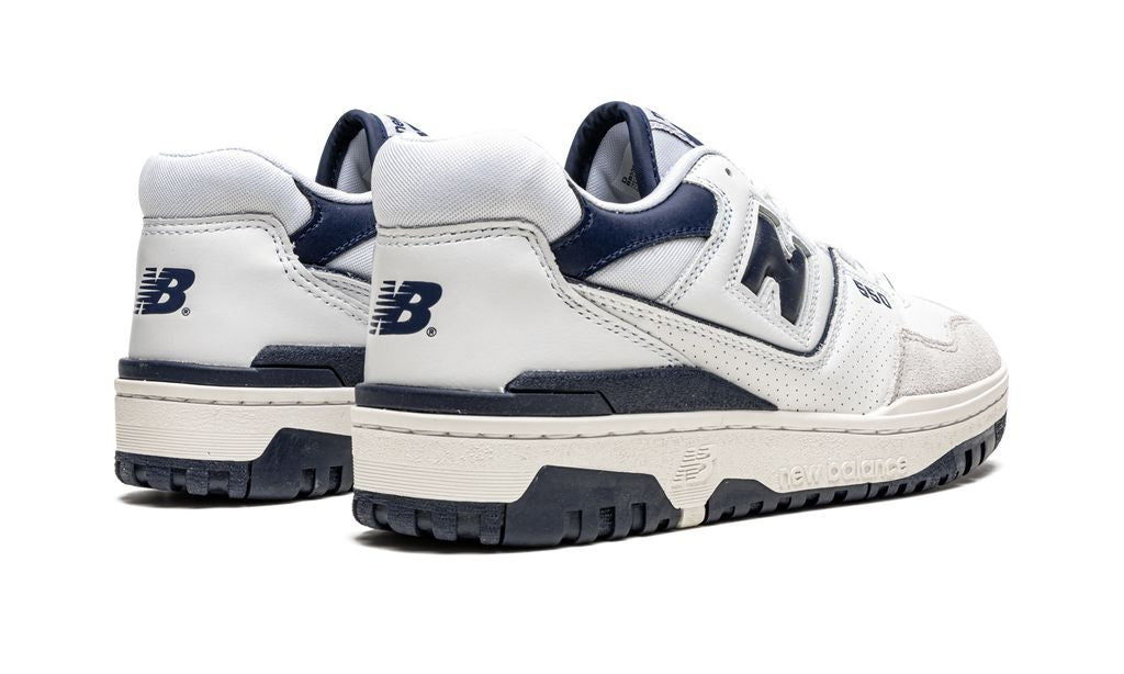 New Balance 550 Blanco Azul Marino