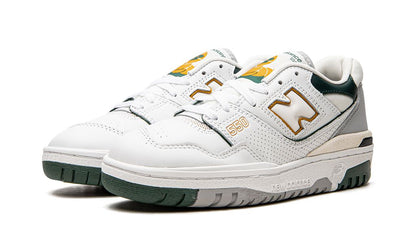 New Balance 550 Weiß Nachtwache Grün