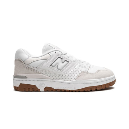 New Balance 550 Weiß/Gummi