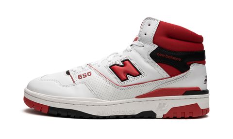 New Balance 650 Blanco/Rojo