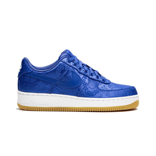 Nike Air Force 1 Clot Blaue Seide