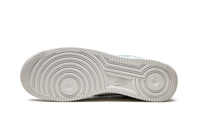 Nike Air Force 1 Double Swoosh Blanco Azul Medio