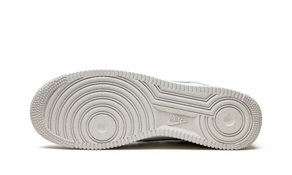 Nike Air Force 1 Double Swoosh Blanco Azul Medio