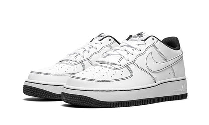 Nike Air Force 1 Low Contrast Stitch Weiß Schwarz