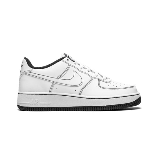 Nike Air Force 1 Low Contrast Stitch Weiß Schwarz