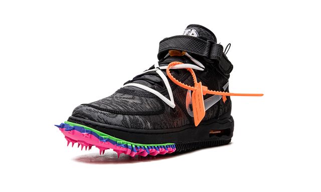 Nike Air Force 1 Mid Off-White Schwarz
