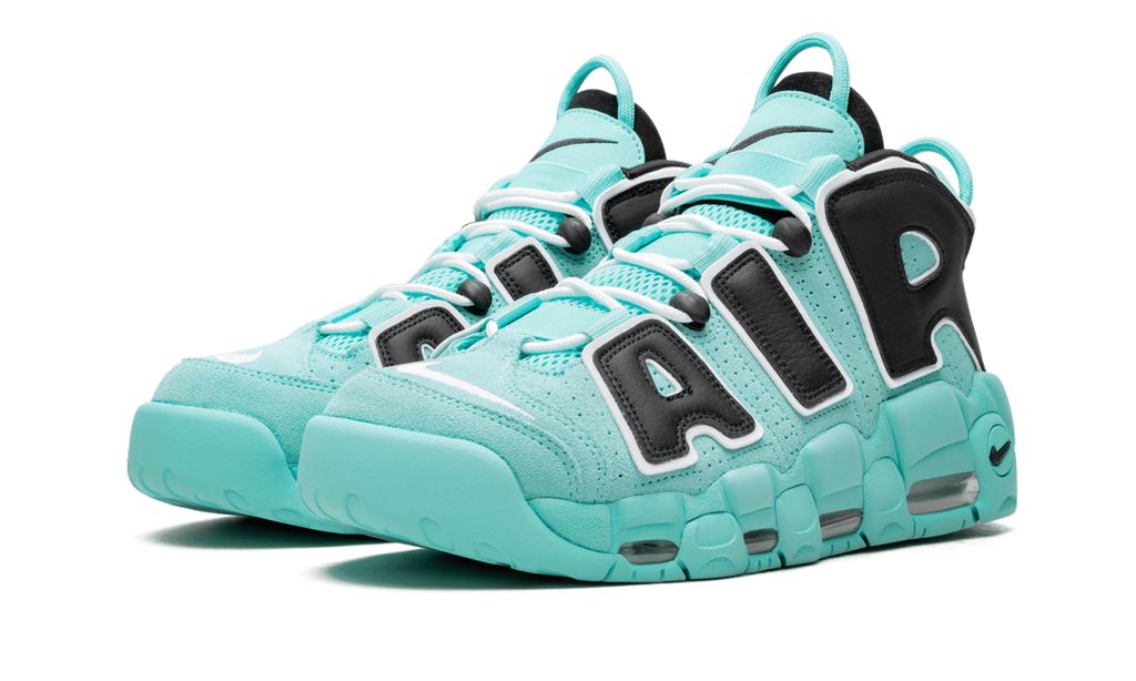 Nike Air More Uptempo Helles Aqua