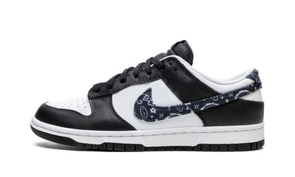 Nike Dunk Low Schwarzes Paisley