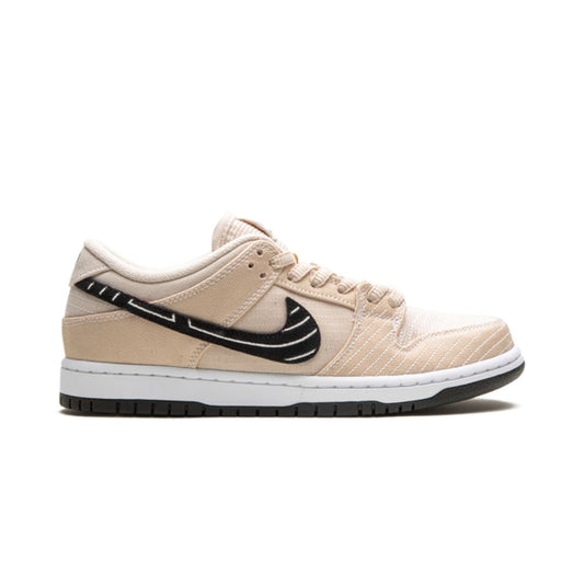 Nike SB Dunk Low Albino &amp; Preto 'Jiu-Jitsu' 
