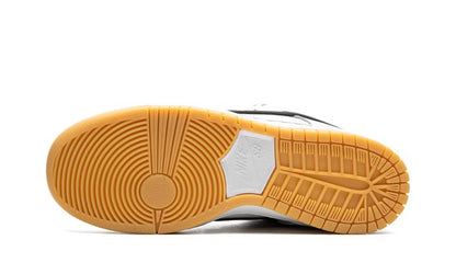 Nike SB Dunk Low Orange White Label Schwarz