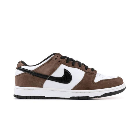 Nike SB Dunk Low Weiß Schwarz Trail End Braun 