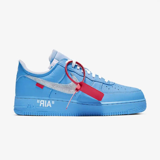 Nike X Off-White Air Force 1 Low Universitätsblau 
