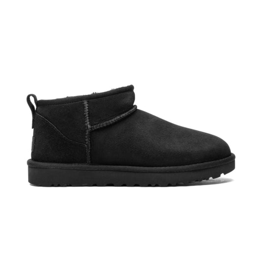 UGG CLASSICS ULTRA MINI MUJER "Triple Negro"