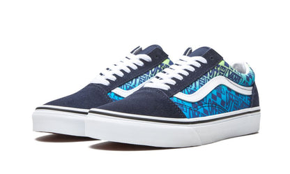 Logotipos Off-the-Wall de Vans Old Skool - Azul