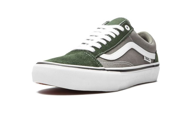 Vans Old Skool Pro Wald / Grau / Weiß