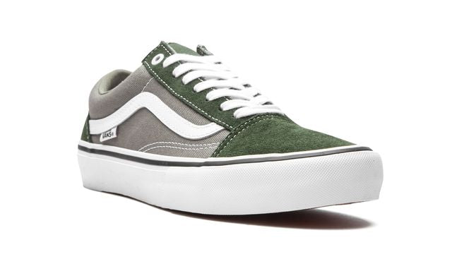 Vans Old Skool Pro Wald / Grau / Weiß