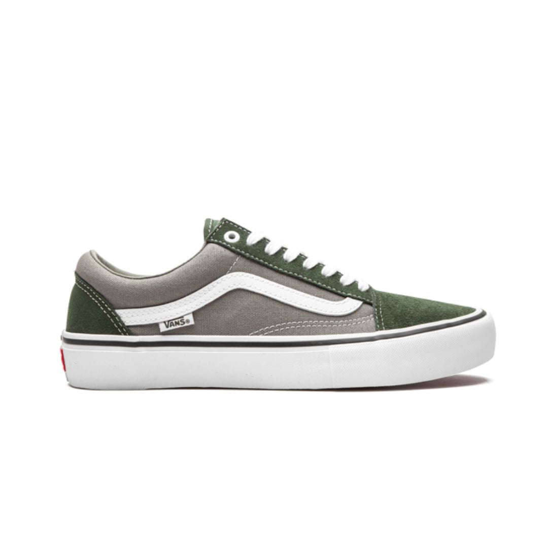 Vans Old Skool Pro Wald / Grau / Weiß