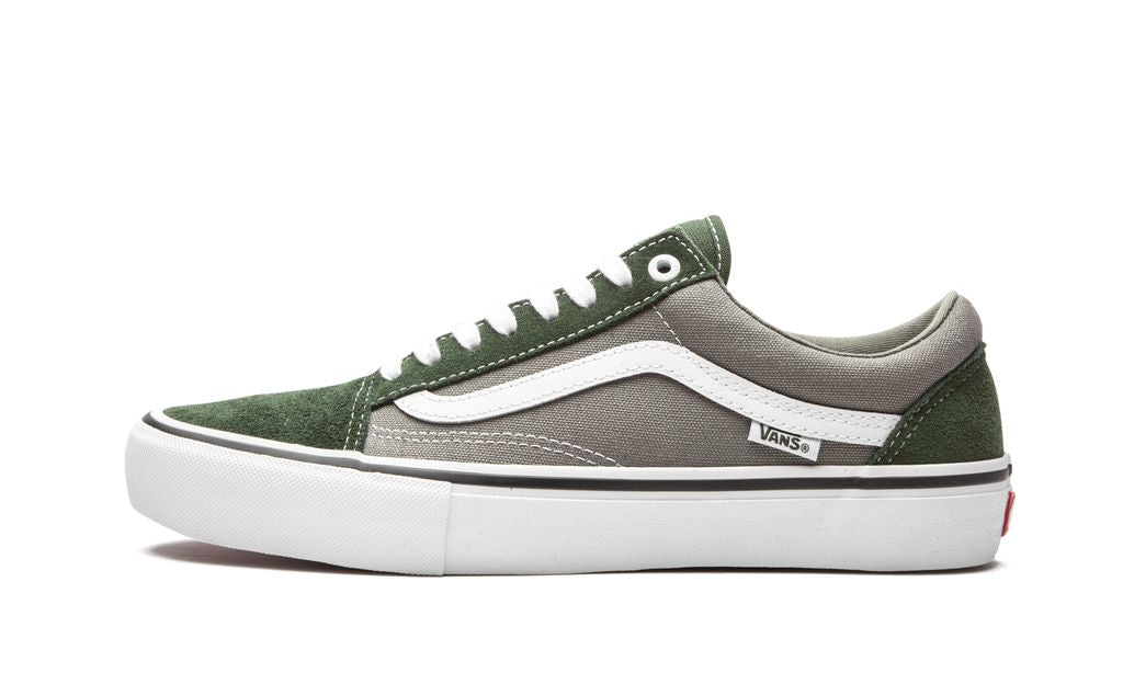 Vans Old Skool Pro Wald / Grau / Weiß