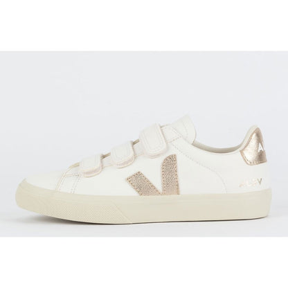 Zapatos Veja Chromefree Leather Extra White Platine
