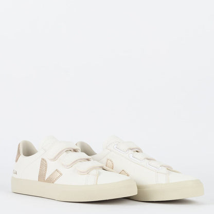 Zapatos Veja Chromefree Leather Extra White Platine