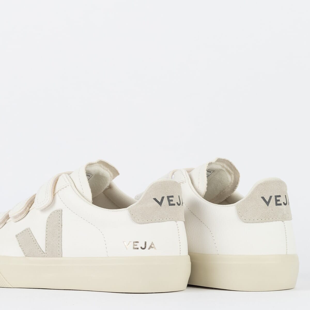 Veja Schuhe Chromefree Leather Extra White Platine