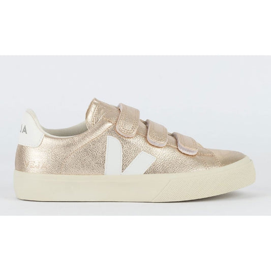 Veja Schuhe Logo Chromefree Leather Platine White 